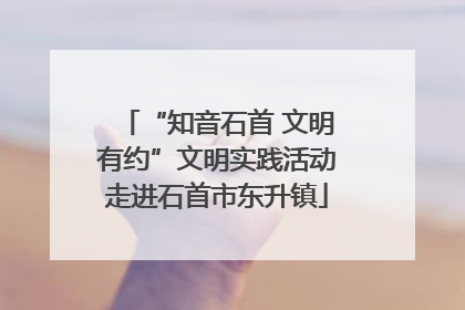 “知音石首 文明有约”文明实践活动走进石首市东升镇
