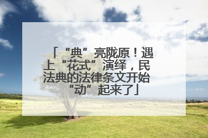 “典”亮陇原！遇上“花式”演绎，民法典的法律条文开始“动”起来了