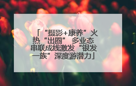 “摄影+康养”火热“出圈” 多业态串联成线激发“银发一族”深度游潜力