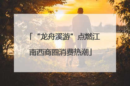 “龙舟溪游”点燃江南西商圈消费热潮