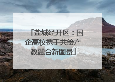 盐城经开区：国企高校携手共绘产教融合新图景