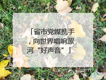 省市党媒携手，向世界唱响漯河“好声音”