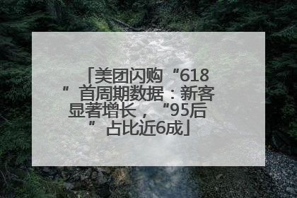 美团闪购“618”首周期数据：新客显著增长，“95后”占比近6成