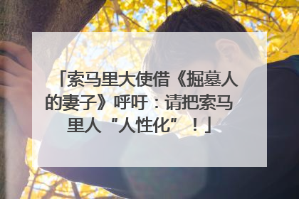 索马里大使借《掘墓人的妻子》呼吁：请把索马里人“人性化”！