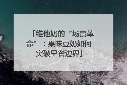 维他奶的“场景革命”：果味豆奶如何突破早餐边界