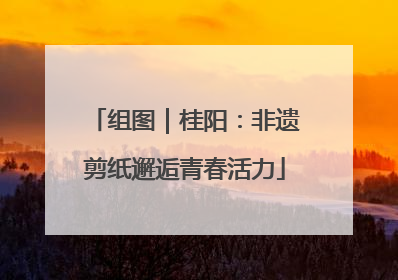组图｜桂阳：非遗剪纸邂逅青春活力