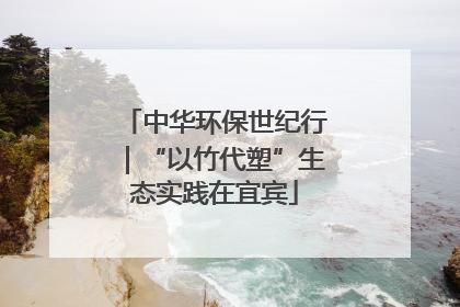 中华环保世纪行｜“以竹代塑”生态实践在宜宾