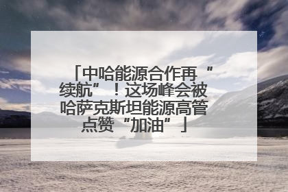 中哈能源合作再“续航”！这场峰会被哈萨克斯坦能源高管点赞“加油”