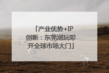 产业优势+IP创新：东莞潮玩叩开全球市场大门