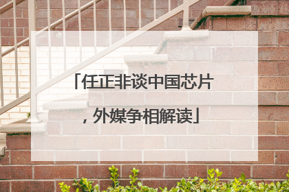 任正非谈中国芯片，外媒争相解读