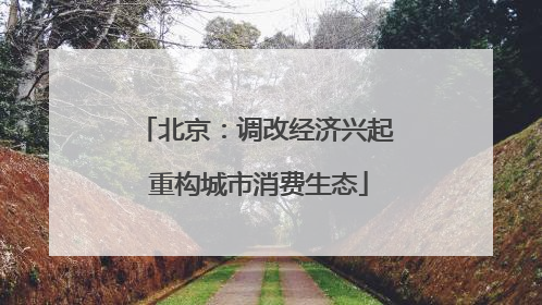北京：调改经济兴起 重构城市消费生态