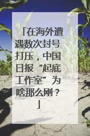 在海外遭遇数次封号打压，中国日报“起底工作室”为啥那么刚？