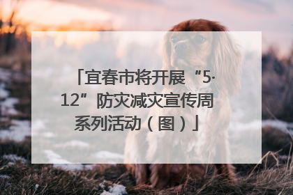 宜春市将开展“5·12”防灾减灾宣传周系列活动（图）