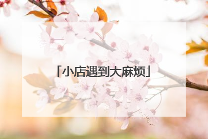 小店遇到大麻烦