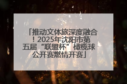 推动文体旅深度融合！2025年沈阳市第五届“联盟杯”橄榄球公开赛燃情开赛