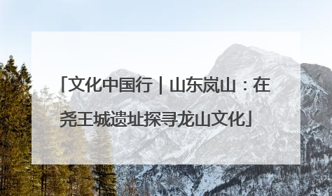文化中国行｜山东岚山：在尧王城遗址探寻龙山文化