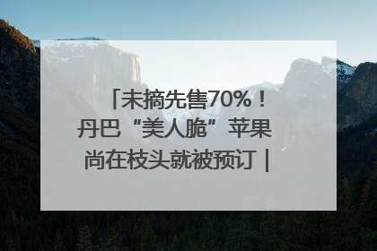 未摘先售70%！丹巴“美人脆”苹果尚在枝头就被预订｜长征路上看四川