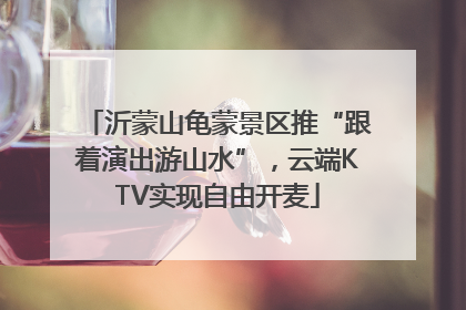 沂蒙山龟蒙景区推“跟着演出游山水”，云端KTV实现自由开麦