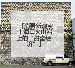 消费新观察丨海口火山岩上的“甜蜜经济”