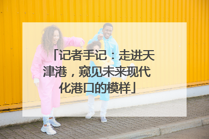 记者手记：走进天津港，窥见未来现代化港口的模样