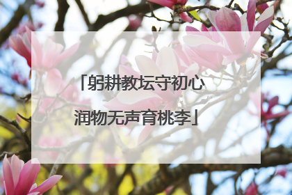 躬耕教坛守初心 润物无声育桃李