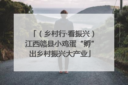 （乡村行·看振兴）江西赣县小鸡蛋“孵”出乡村振兴大产业